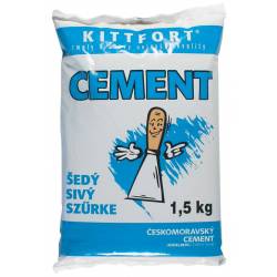Cement šedý - 1,5 kg